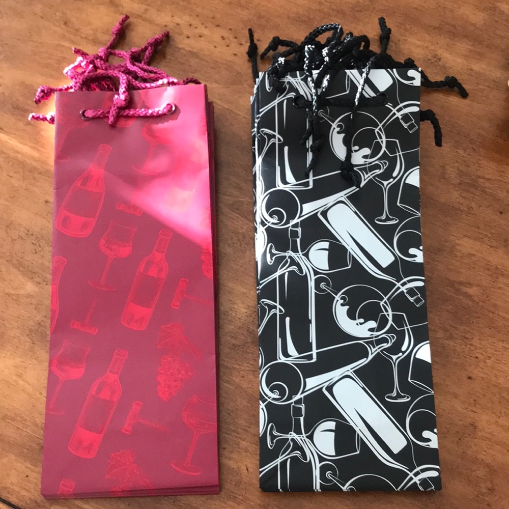 Gift Bags for Wine  NWOT